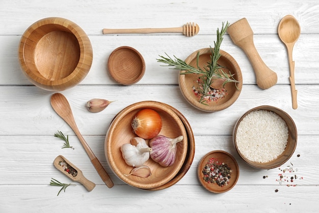 Zestaw składników do gotowania